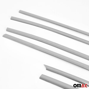 Hyundai Tucson Window Trim - Omac - S.Steel - Brushed Silver - 2022-2025